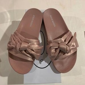 Steve Madden New Silky Women's Bow Slides Slippers